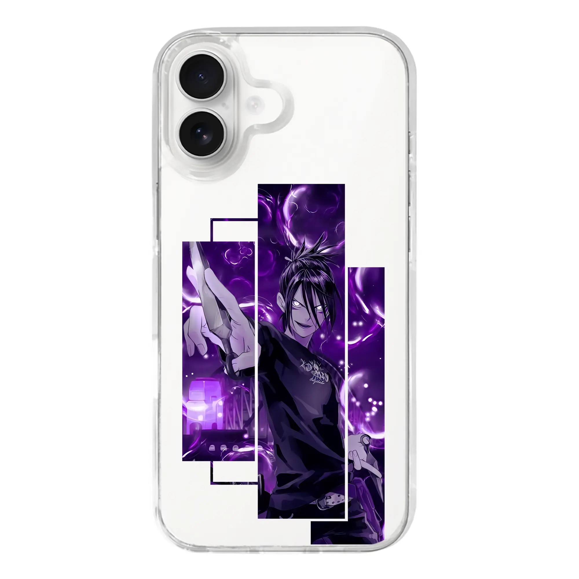 ワンパンマン グッズ 音速のソニック - iPhone 17シリーズ 透明スマホケース – 薄型・耐衝撃・精密フィット保護カバー